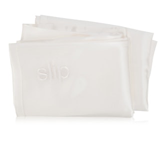 pure silk pillowcase - Queen - White