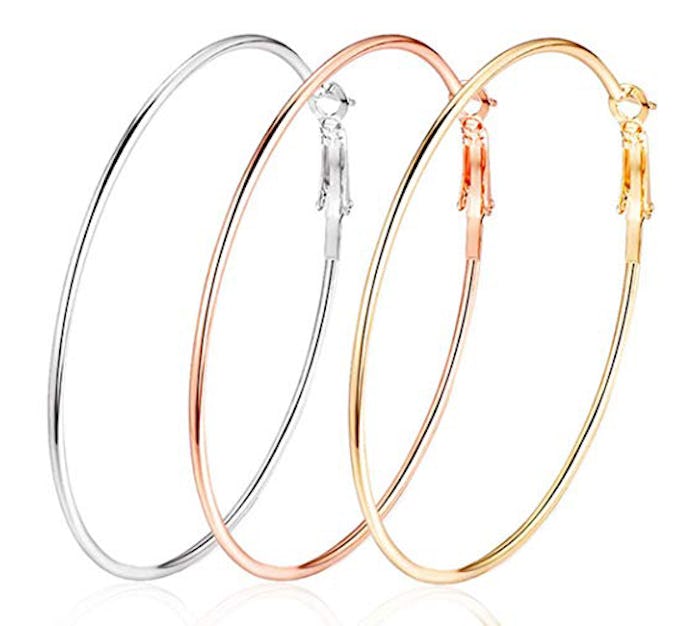 Cocadant Big Hoop Earrings (3-Pack)