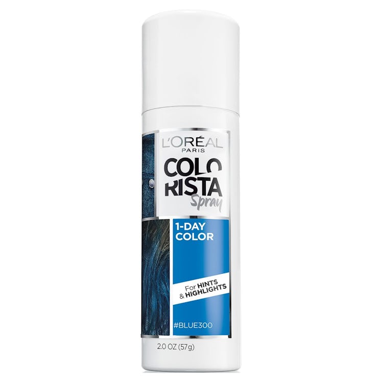 L'Oreal Paris Colorista 1-Day Hair Color Spray in "Blue 300"