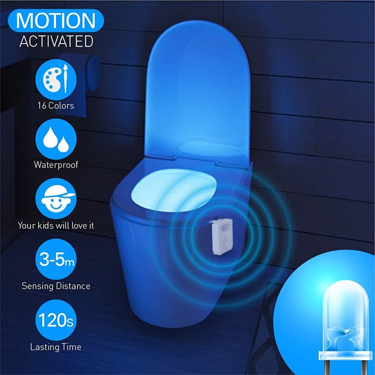 SUNNEST Toilet Bowl Night Light