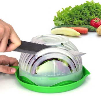 WEBSUN Salad Cutter Bowl