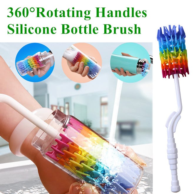 Rayhee Silicone Bottle Brush Cleaner