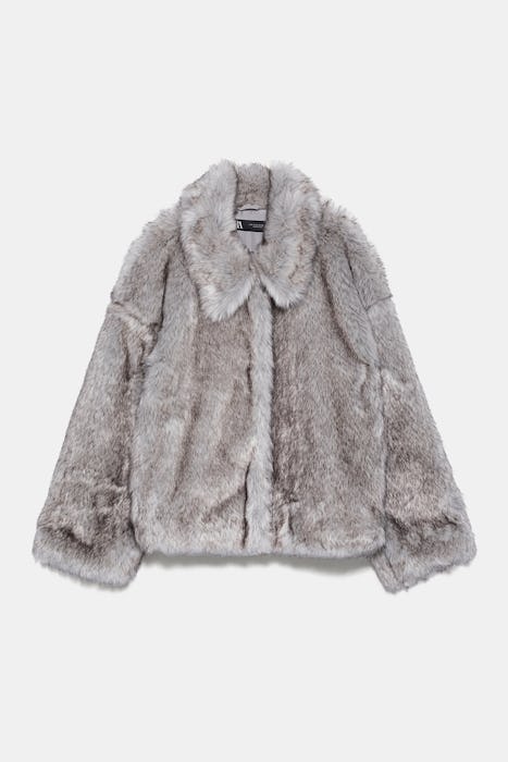 Faux Furt Short Coat 