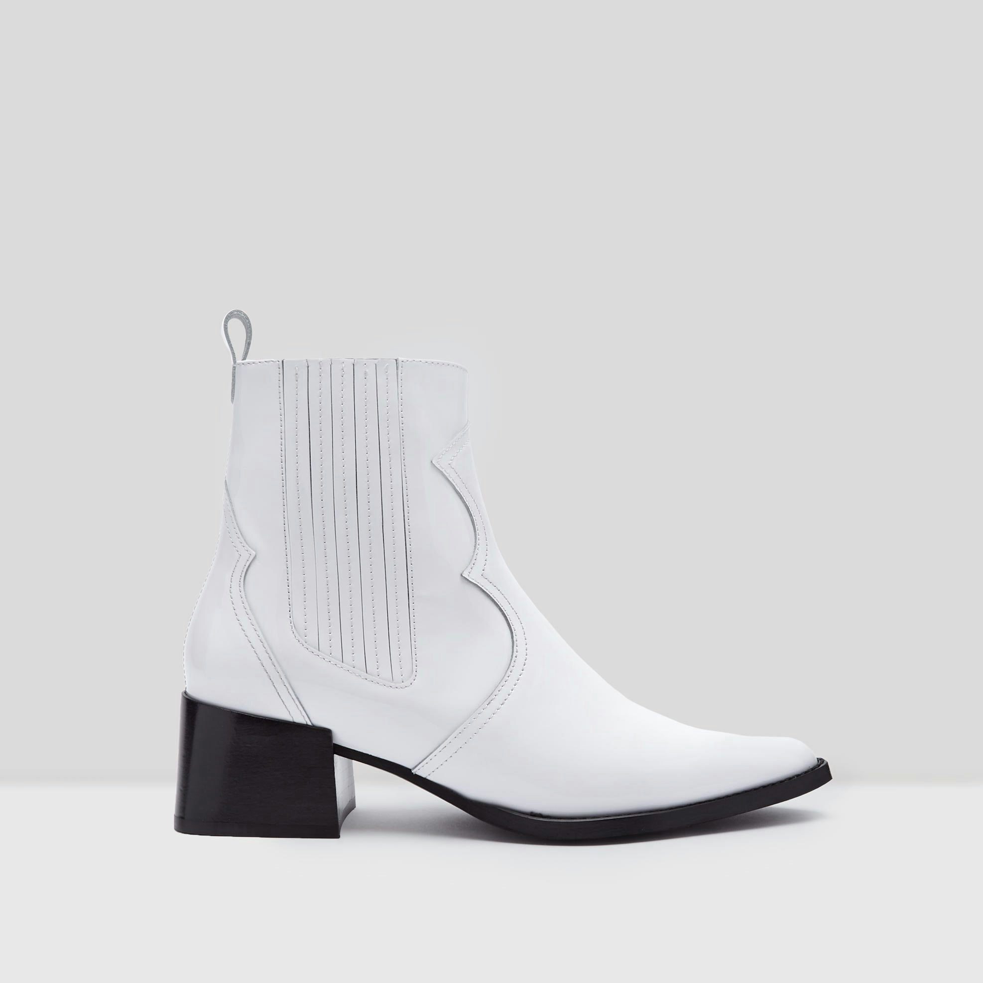 miista white boots