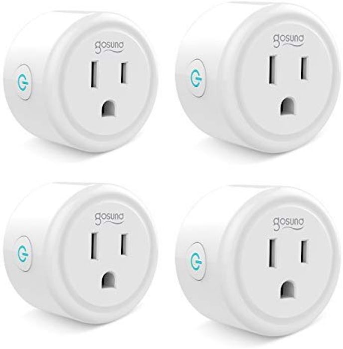 Gosund Mini Wifi Smart Plugs (4-Pack)