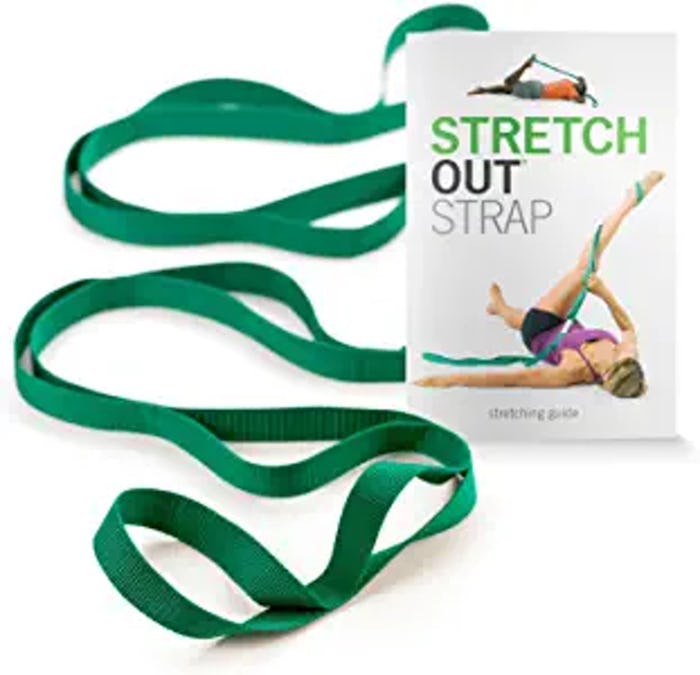 OPTP The Original Stretch Out Strap with Exercise Book