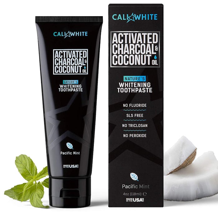 Cali White Activated Charcoal And Coconut Oil Toothpaste