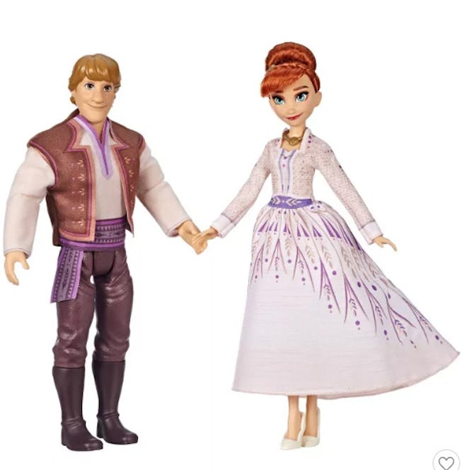 Disney Frozen 2 Anna and Kristoff Fashion Dolls