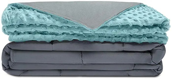 Quility Premium Adult Weighted Blanket & Removable Cover