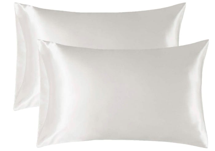 Bedsure Satin Pillowcase for Hair and Skin (2-Pack)