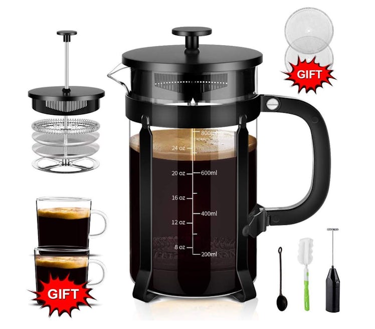 QUQIYSO French Press Coffee Maker