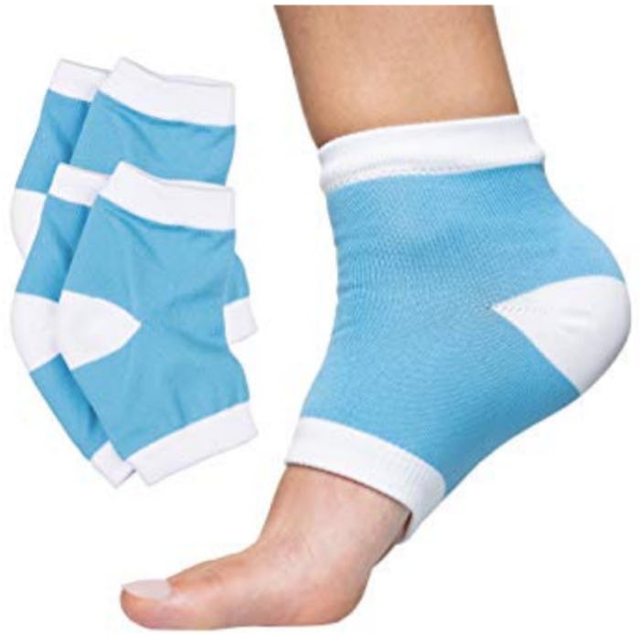 ZenToes Moisturizing Heel Socks (2 Pairs)