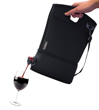 Wine Purse with Hidden Spout + 2 Disposable Wine Bladders