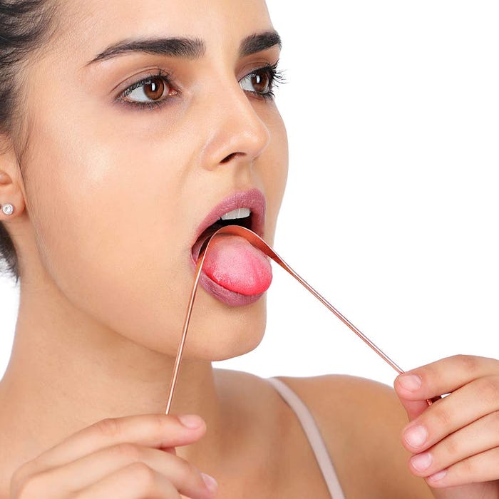 HealthAndYoga(TM) Copper Tongue Cleaners (12-Pack)