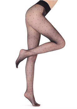 Calzedonia Womens Sheer polka dot tights