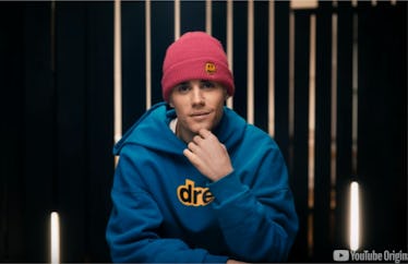 A screenshot from Justin Bieber's 'Seasons' docuseries trailer.