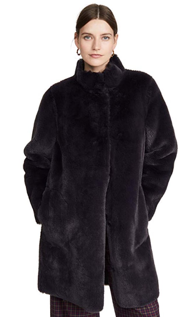 Velvet by Graham & Spencer Women's Mina Lux Fur Coat