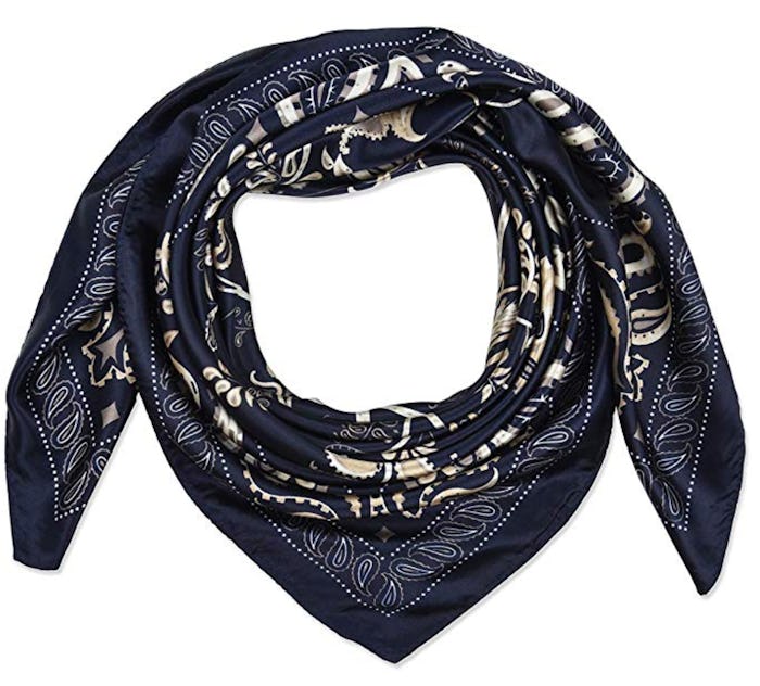 Corciova Large Women's Satin Square Scarf