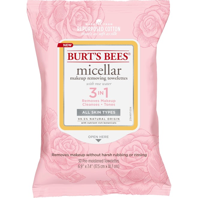Micellar Cleansing Towelettes with Rose Water