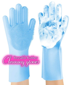 ANZOEE Reusable Silicone Dishwashing Gloves