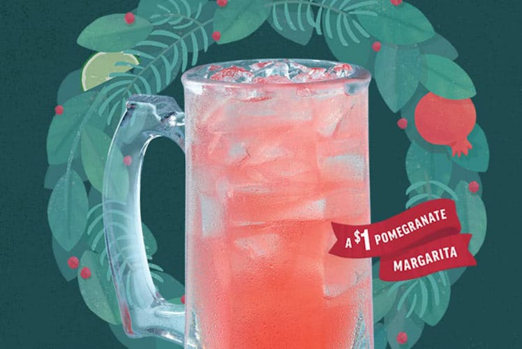 Applebee's $1 Merry Dollarita For December 2019 is going to make your holidays brighter.