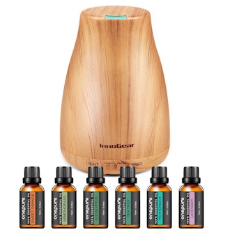InnoGear Aromatherapy Diffuser with Essential Oils (6-Pack)