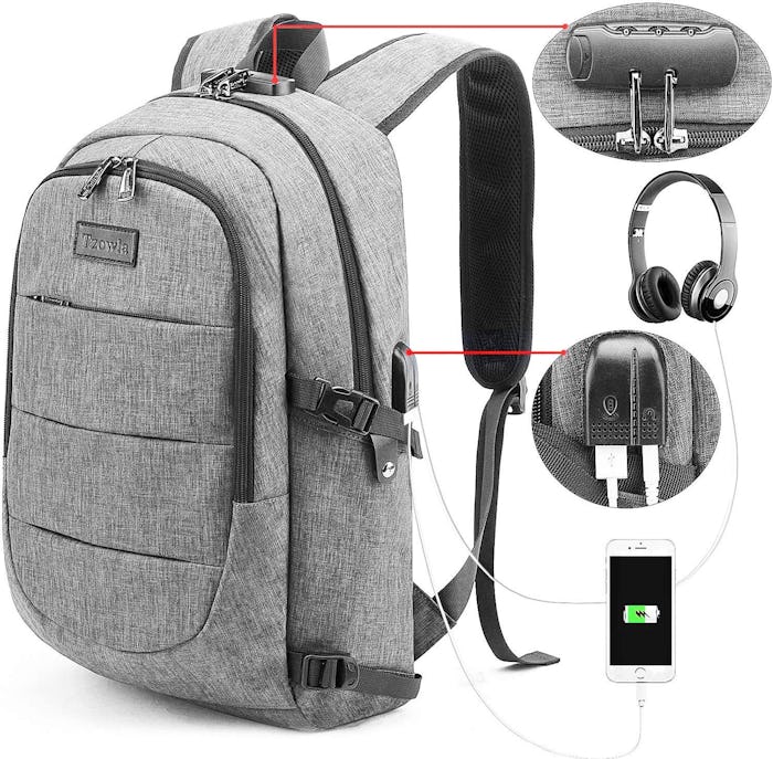 Tzowla Travel Laptop Backpack 