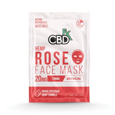 CBD Rose Face Mask