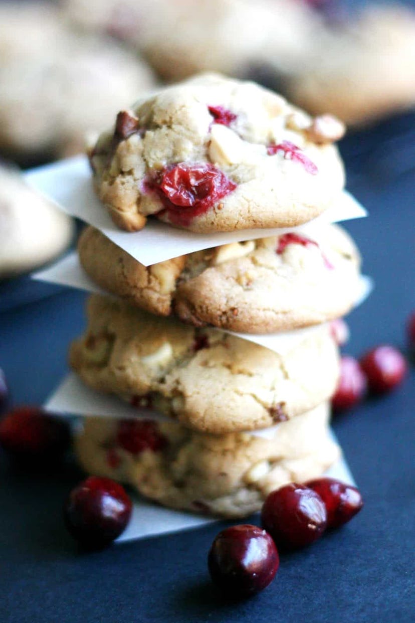 These unique cookies bring in natural, seasonal ingredients, like walnuts and cranberries.