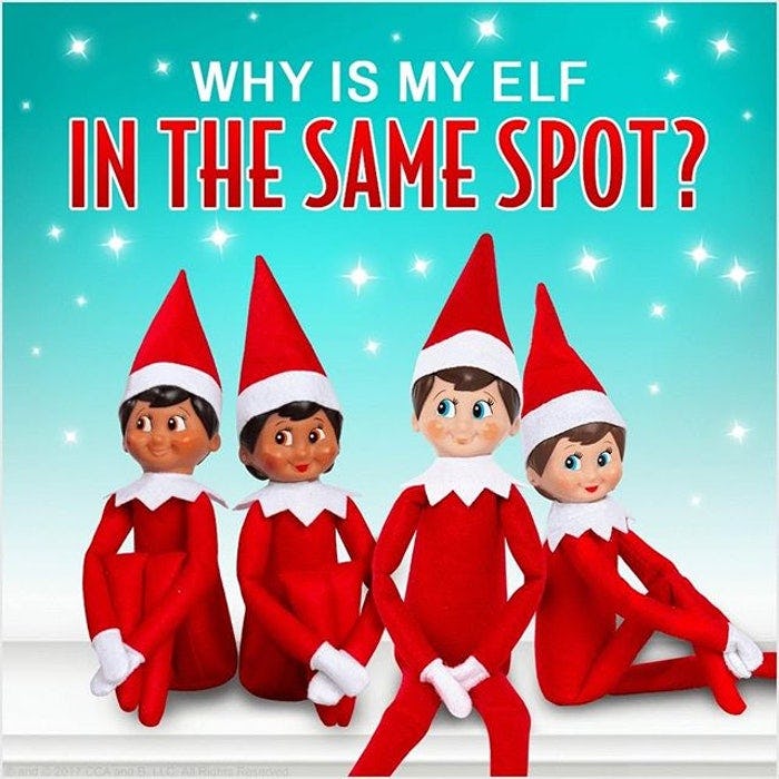 Why Is My Elf in the Same Spot?