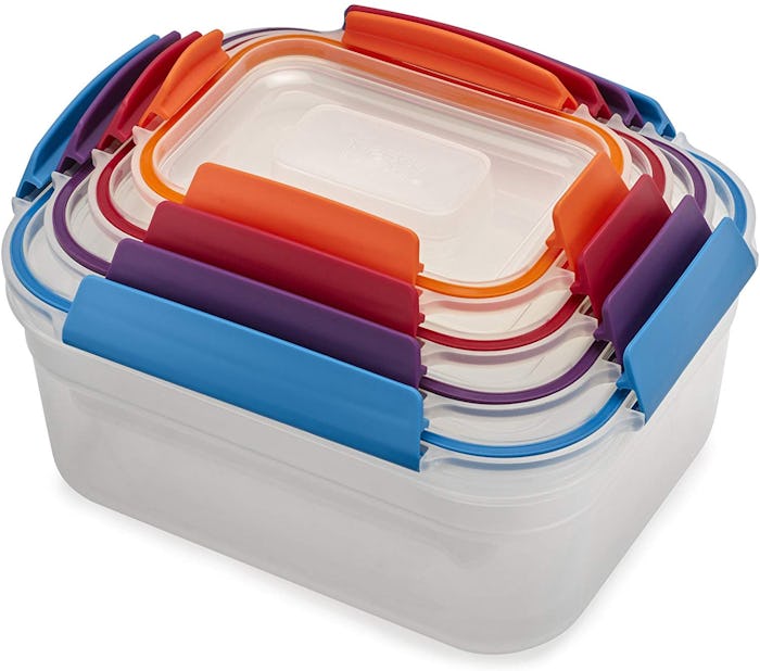 Joseph Joseph Nest Lock Plastic Storage Container Set (8 Pieces)