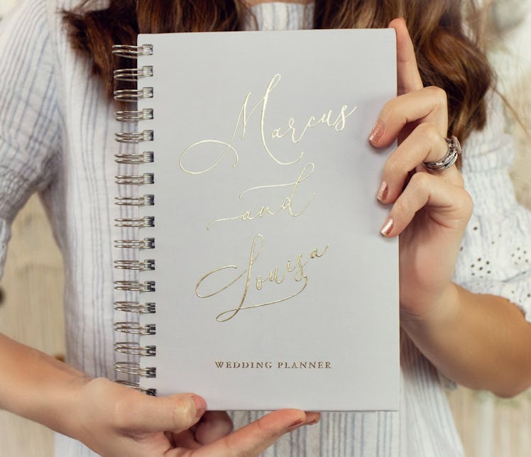 Grey Wedding Planner Book 
