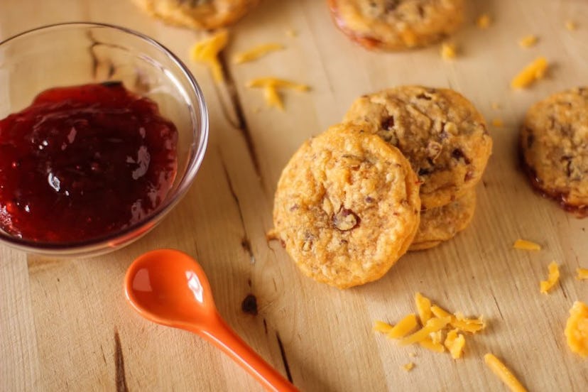Pimiento cookies make an unexpected, savory option to break up all the sweets this season.
