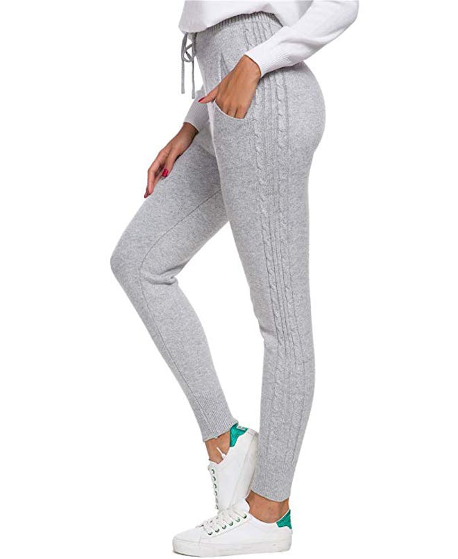 DAIMIDY Women's Cashmere Joggers