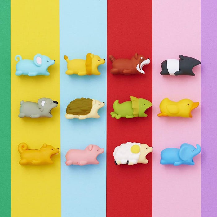 Newseego Cute Animal Cable Protector (4-Piece Set)