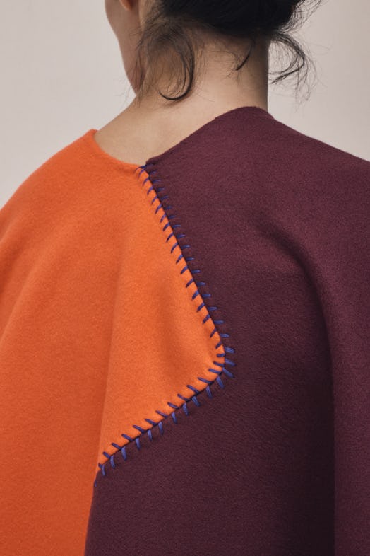 A model wearing Francis Stitched Runa by Gabriela Hearst