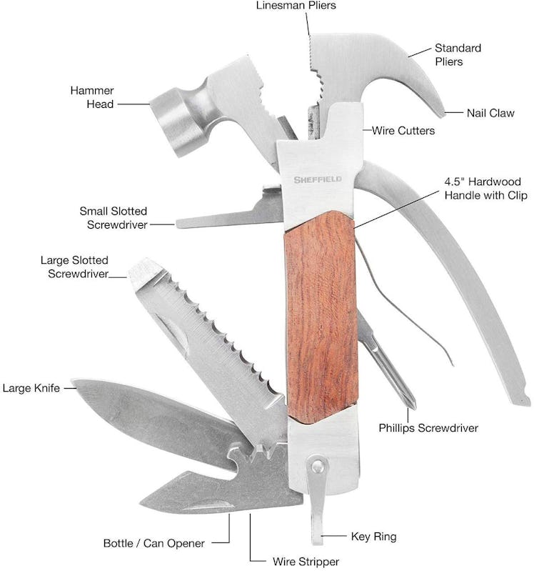 Sheffield Premium 14-in-1 Hammer Tool