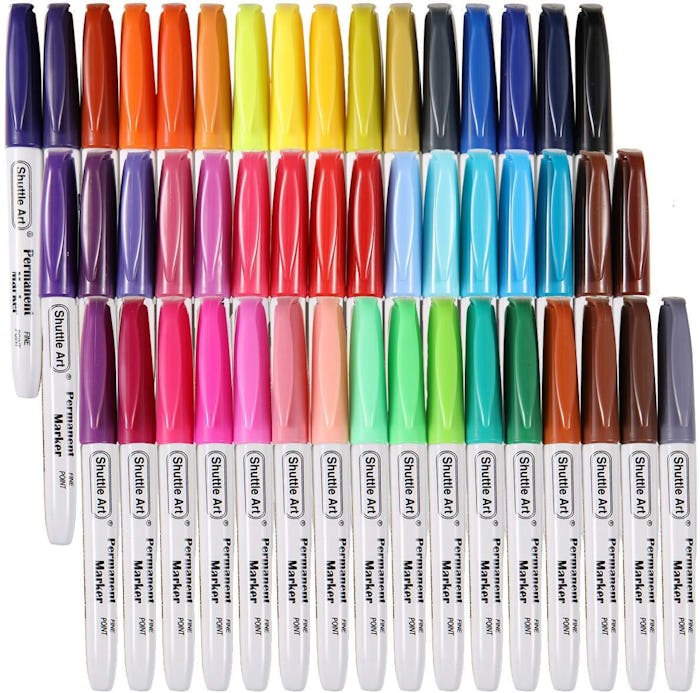 Shuffle Art Permanent Markers (48-Pack)