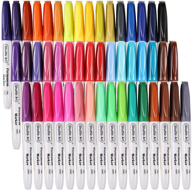 Shuffle Art Permanent Markers (48-Pack)