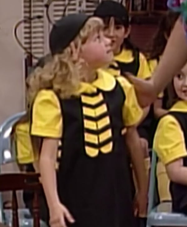 Stephanie in a Honeybee costume on Full House
