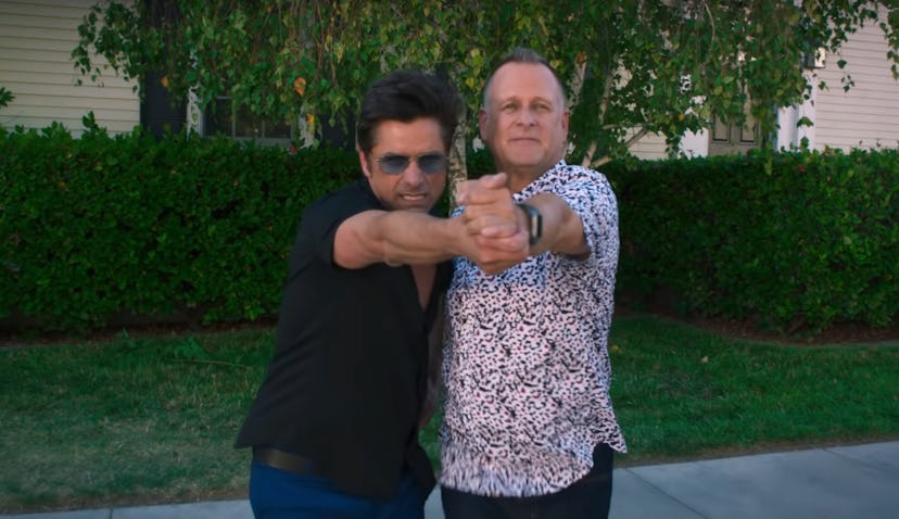 John Stamos as Uncle Jesse and Dave Coulier as Joey in Fuller House Season 5