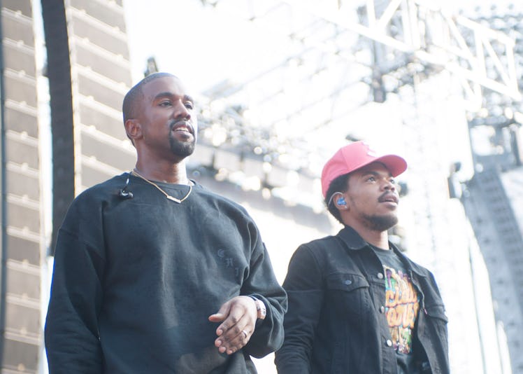 Saint West Dancing With Chance The Rapper's Daughter Kensli