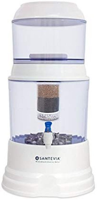 Santevia Gravity Water System With Fluoride Filter