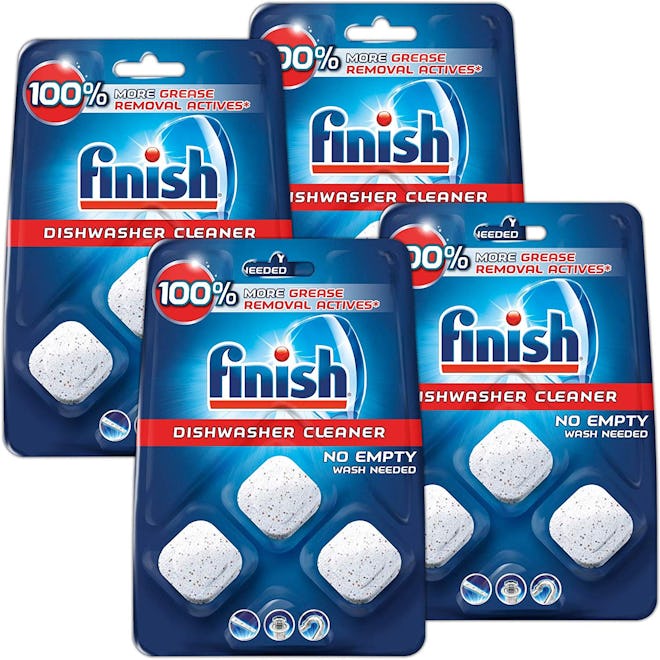 Finish In-Wash Dishwasher Cleaner (4-Pack)