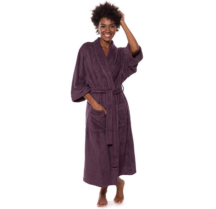 TexereSilk Terry Cloth Bamboo Viscose Robe