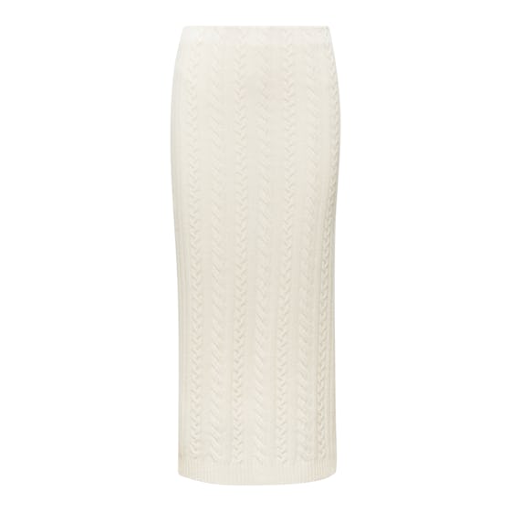 Wool-Blend Skirt