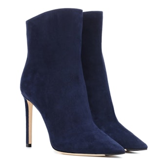 Helaine 100 suede ankle boots