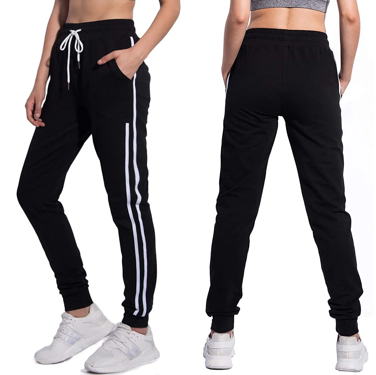 champion women's jersey pocket pant