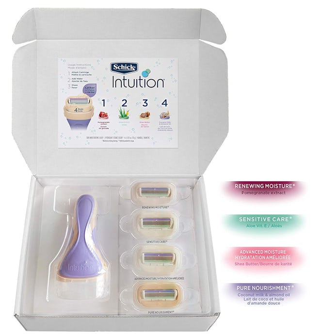 Schick Intuition Razor With 4 Refills
