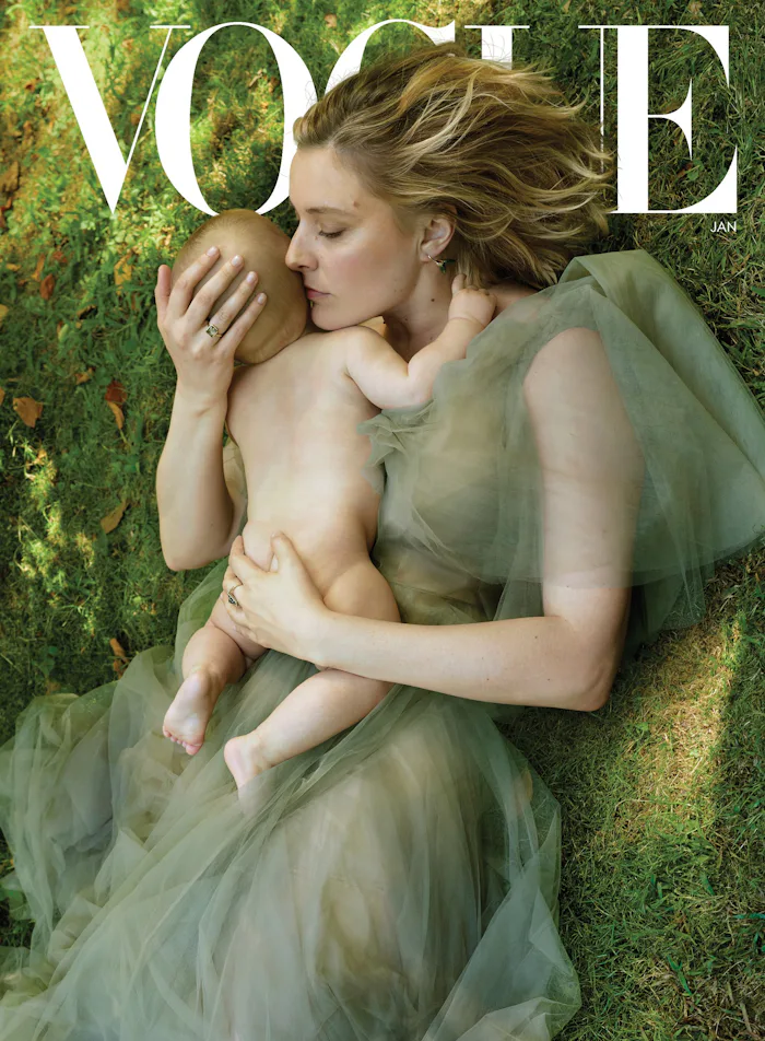 Greta Gerwig recently opened up with "Vogue" about motherhood.